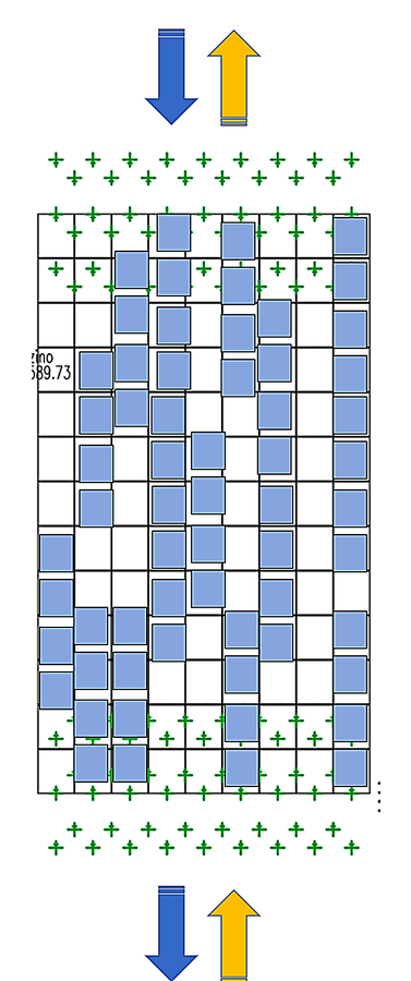 3D warehouse positioning grid used to build the Track+Race digital twin